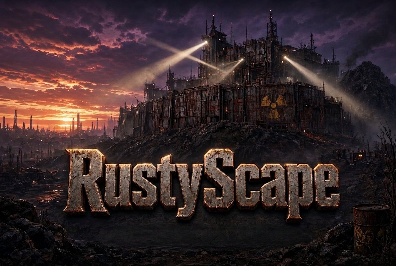 RustyScape - modded Rust servers, no blueprint wipes