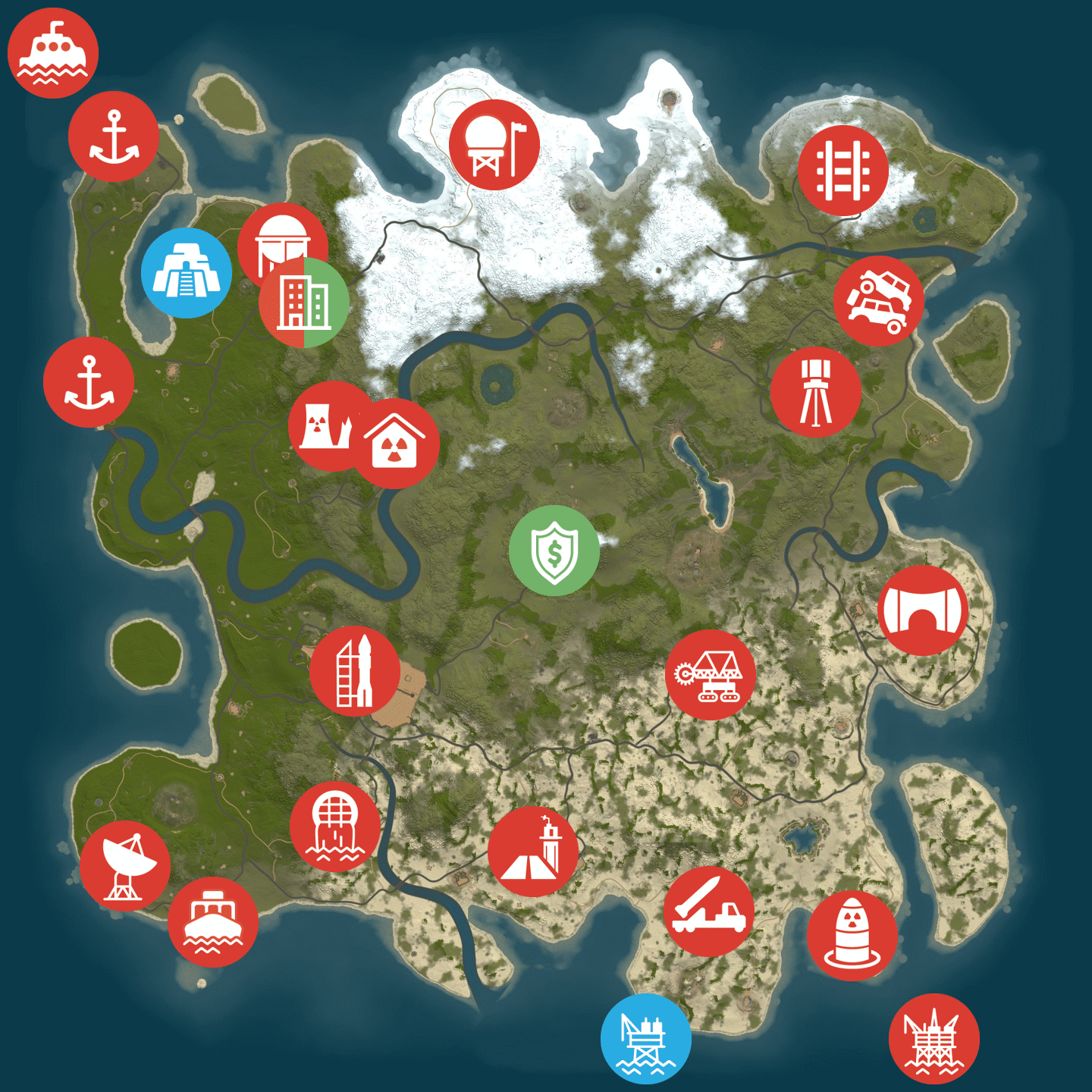 Map A